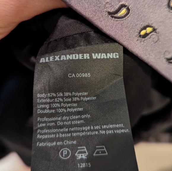 ALEXANDER WANG | GREY PAISLEY DRESS | F/W RTW 2014 RUNWAY - Picture 10 of 14